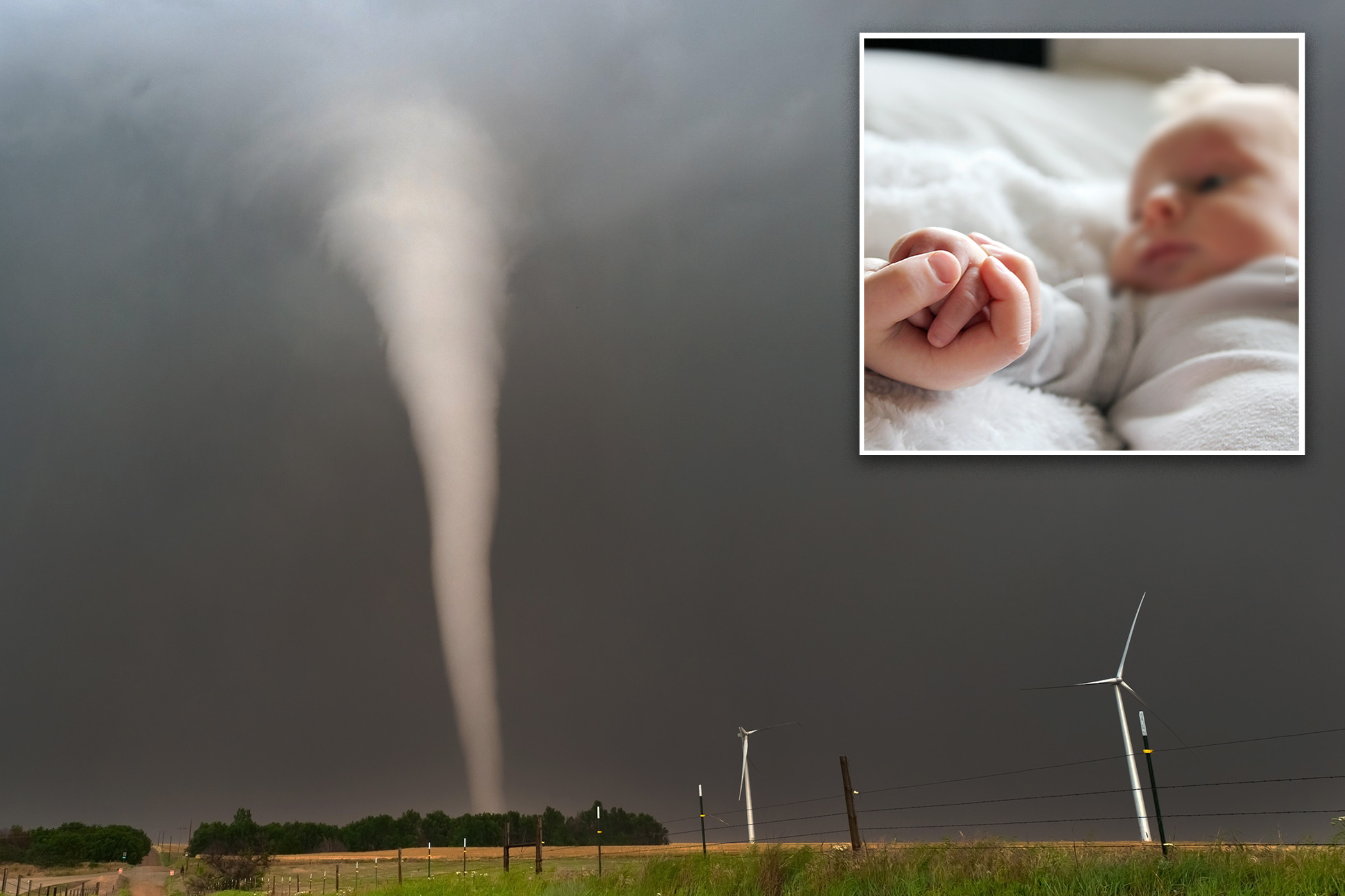 ‘The Grace of God’: 4-Month-Old Baby Survives After a Tornado Spun Him Off and Tossed Him Away