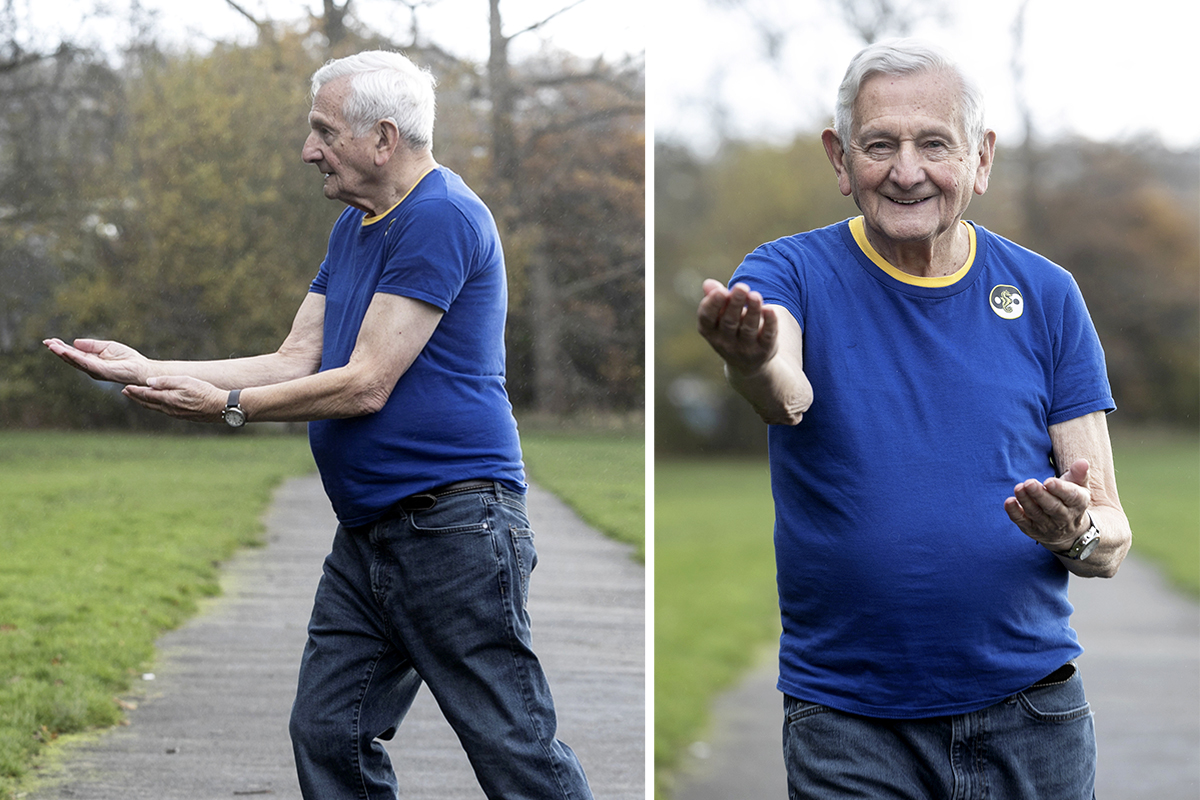 92-Year-Old All-Actioned Grandpa Does Martial Arts Every Day, Says, It’s a ‘Lifesaver’