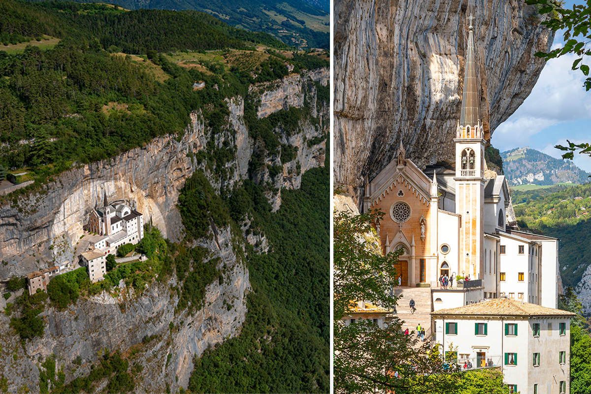 Basilica Built Hanging on a Cliff 500 Years Ago Looks Like It’s Floating Between Heaven and Earth