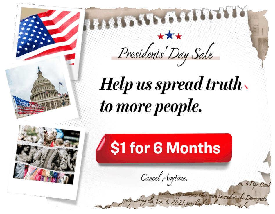Presidents' Day Sale: $1 for 6 Months