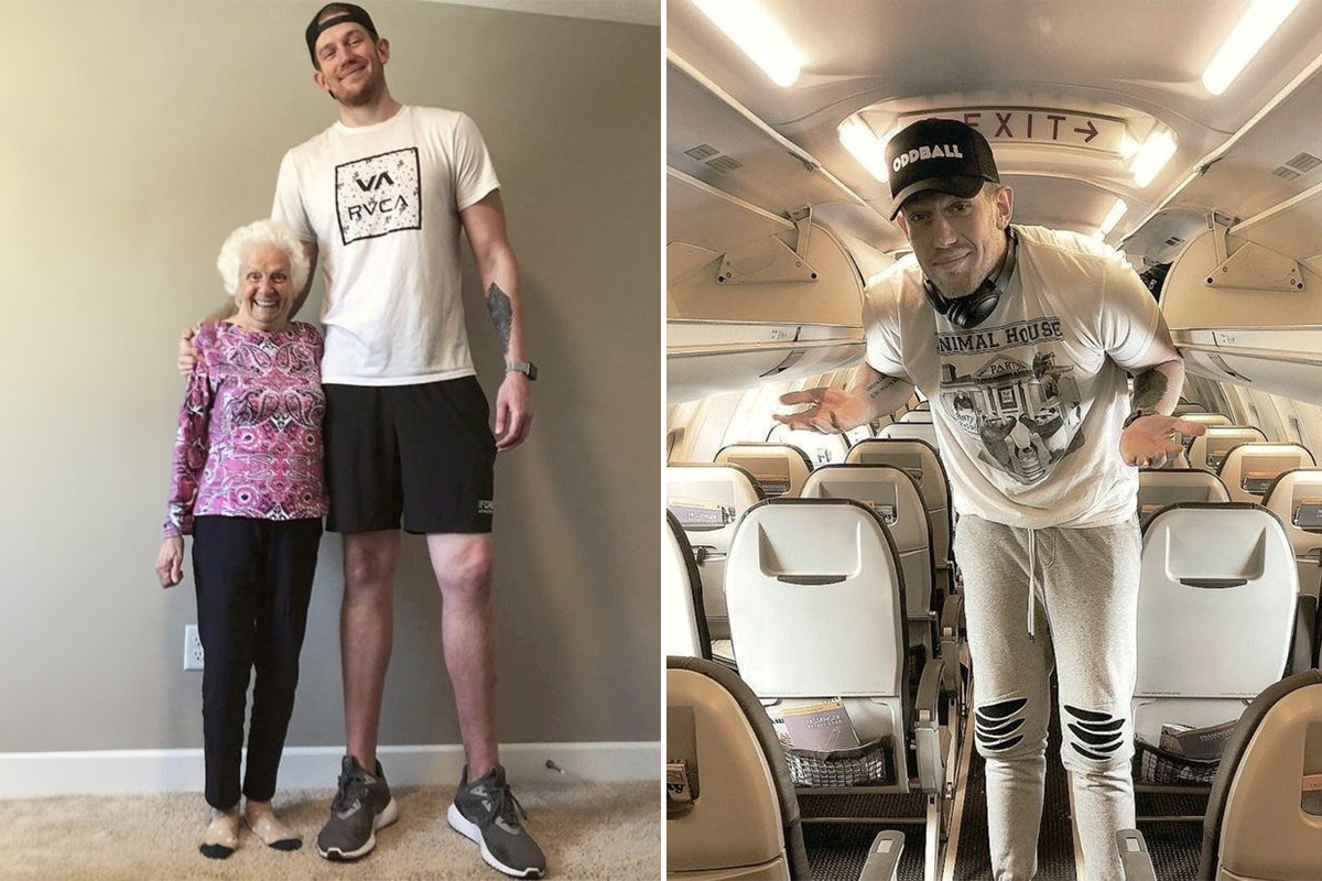 VIDEO: Man Reveals What Everyday Life Looks Like as a 7-Foot-1-Inch Giant