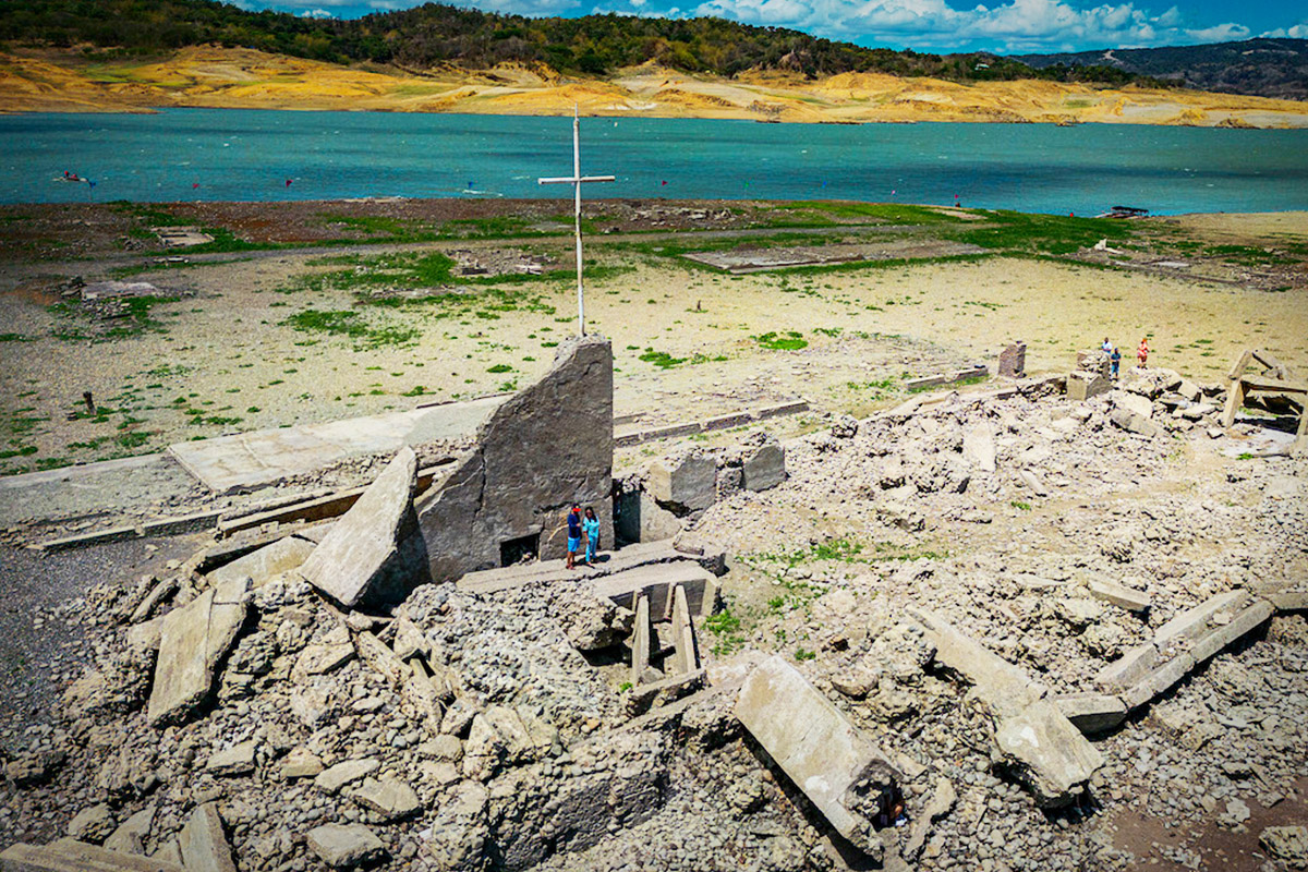 300-Year-Old Sunken Town Surfaces With Ruins of Church, Cemetery as Dam Dries Up—Here’s Why It Sank