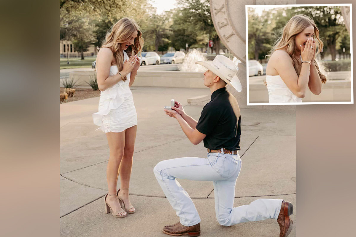 'I Was so Shocked': College Student Receives Surprise Proposal During Senior Photos