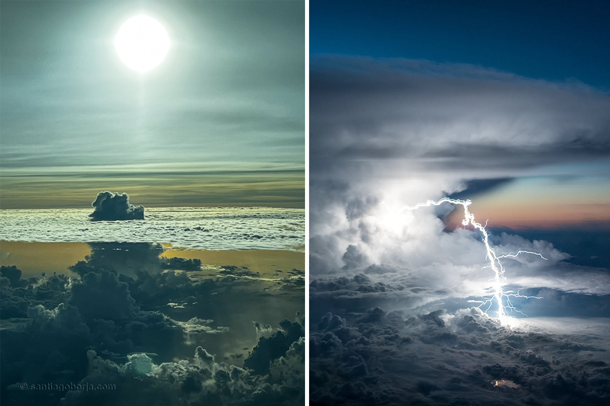 Storm Pilot Photographer Captures Breathtaking Images of the Most Intense of Storms From 40,000 Feet