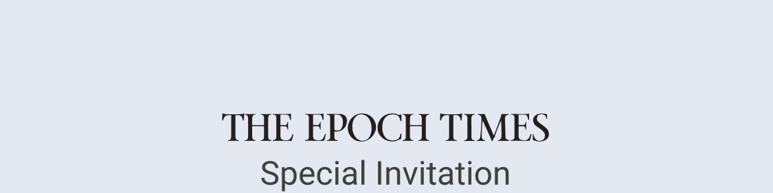 The Epoch Times - Welcome Offer