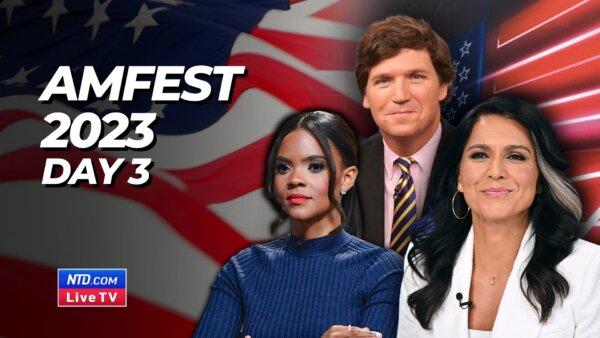 AmericaFest 2023–Day 3 With Tucker Carlson, Candace Owens, Tulsi Gabbard, and More