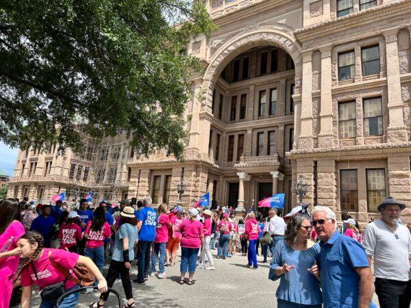 ‘Don’t Mess With Our Kids’ Holds Capitol Event in Austin, Texas