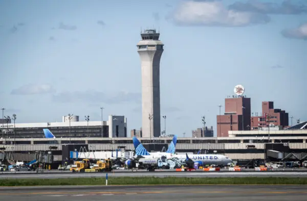 Transportation Officials Visit Newark Airport for Surface Radar Installation