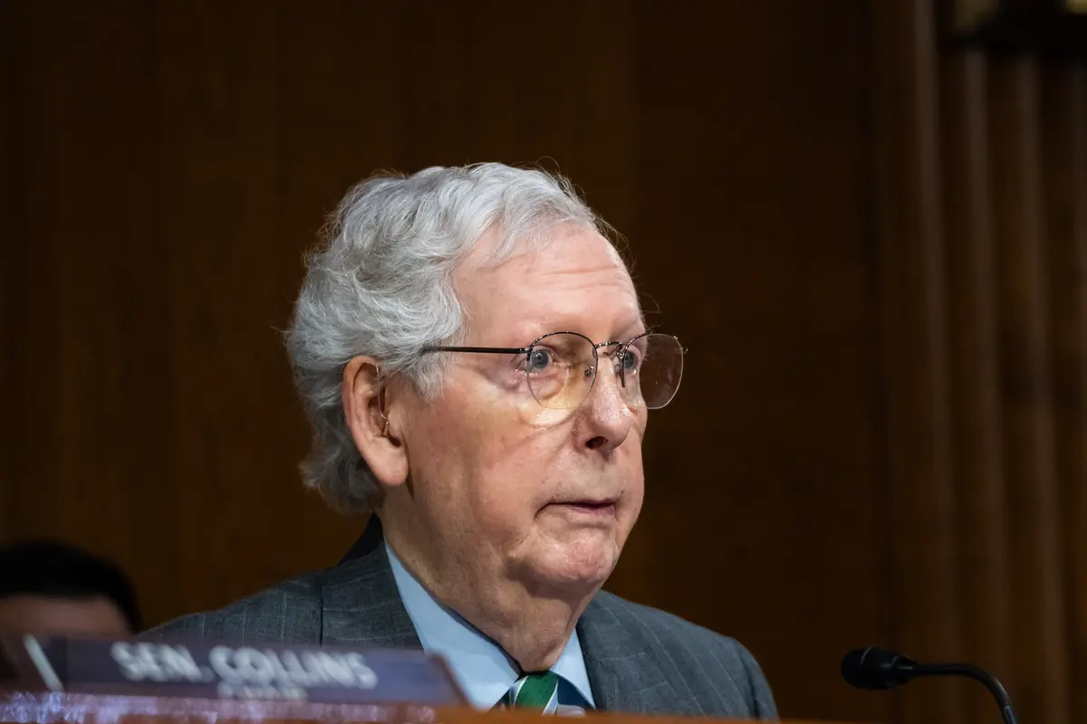 Sen. McConnell Discharged From Rehab Facility