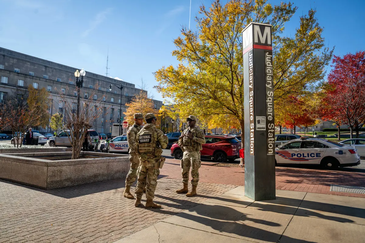 Trump Praises National Guard: ‘I Never Want to Take Them Out of DC’