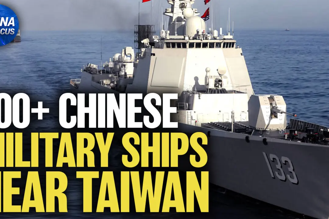 China Deploys More Than 100 Military Ships, Worrying Taiwan and Japan
