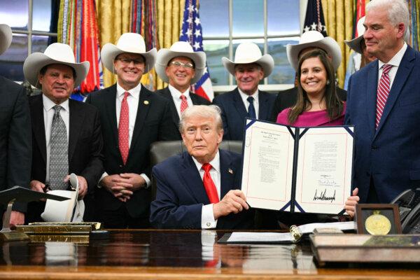 Trump Participates in Bill Signing Ceremony