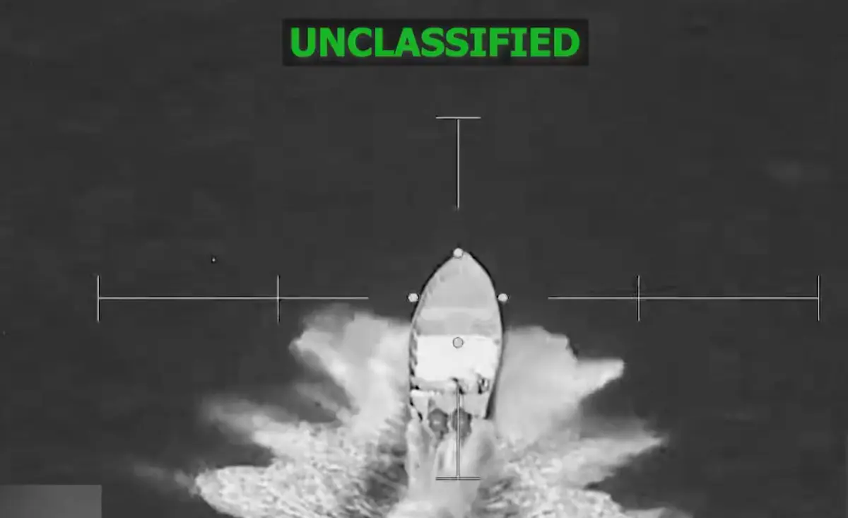 US Military Strikes 2 Boats in Eastern Pacific, Killing 5 Narco-Terrorists thumbnail