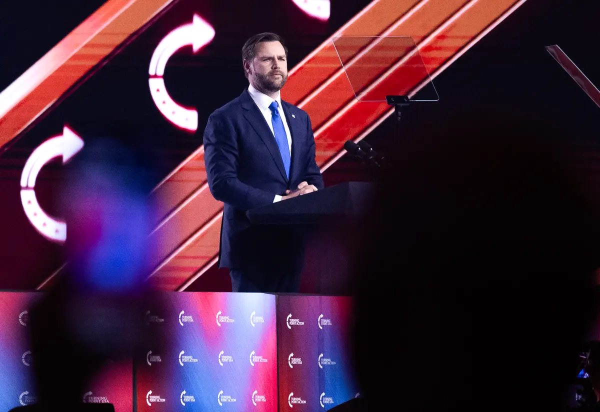 At TPUSA Event, Vance Warns Conservatives Not to Cancel Each Other thumbnail