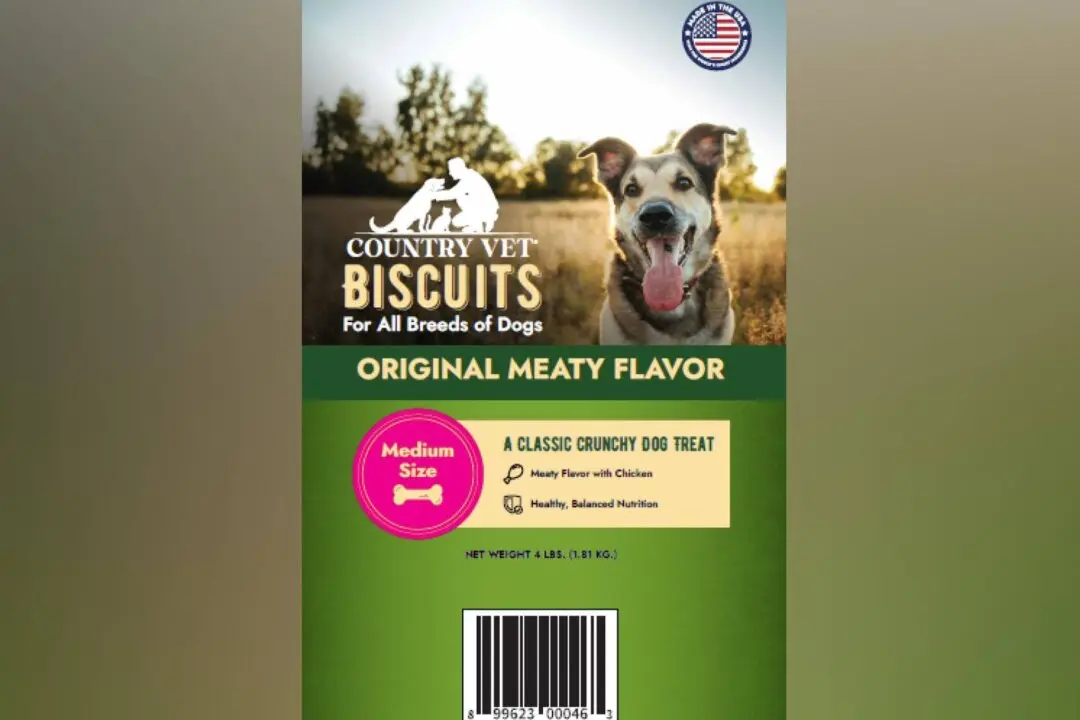 Dog Biscuits Under Recall in 7 States