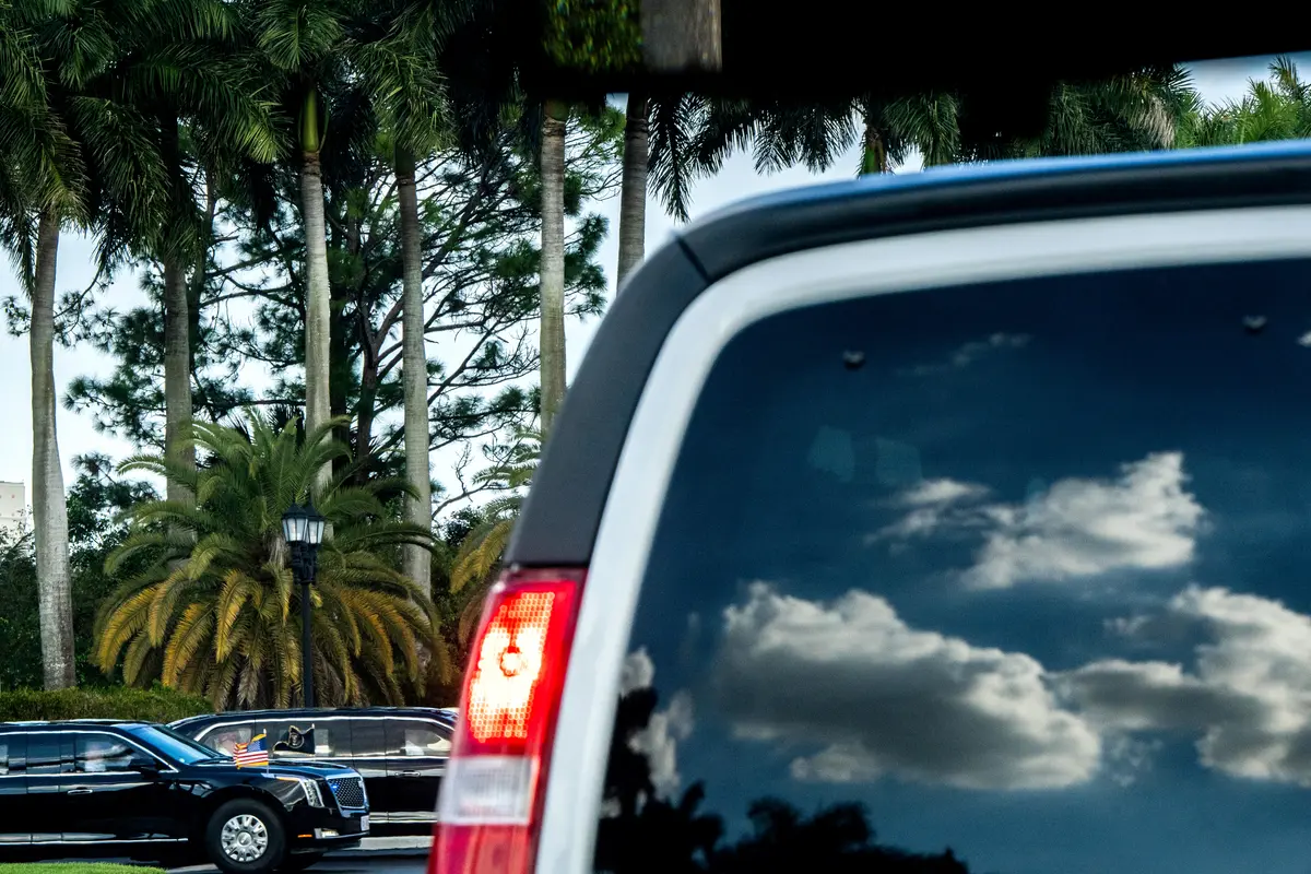 Trump’s Motorcade Rerouted After ‘Suspicious Object’ Found at Palm Beach Airport thumbnail
