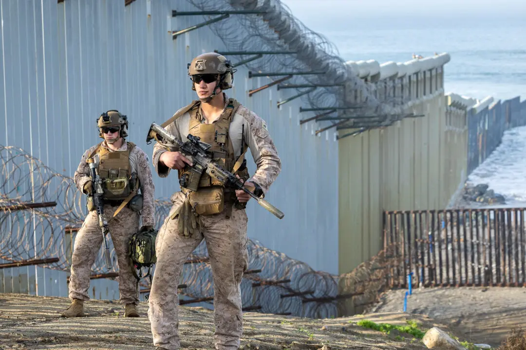 Photo Essay: US Military Between the Border Walls in San Diego