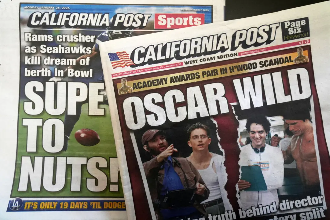 California Post Brings Brash New York-Style Tabloid News to the West Coast