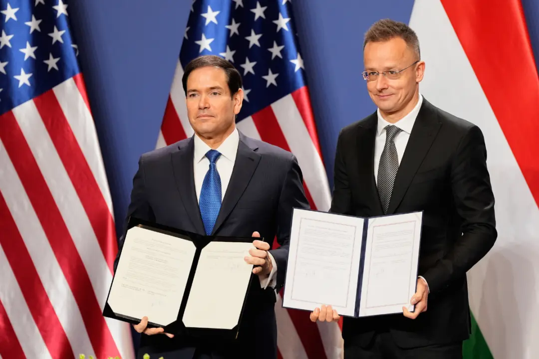 Rubio Signs Civil Nuclear Energy Deal With Hungary
