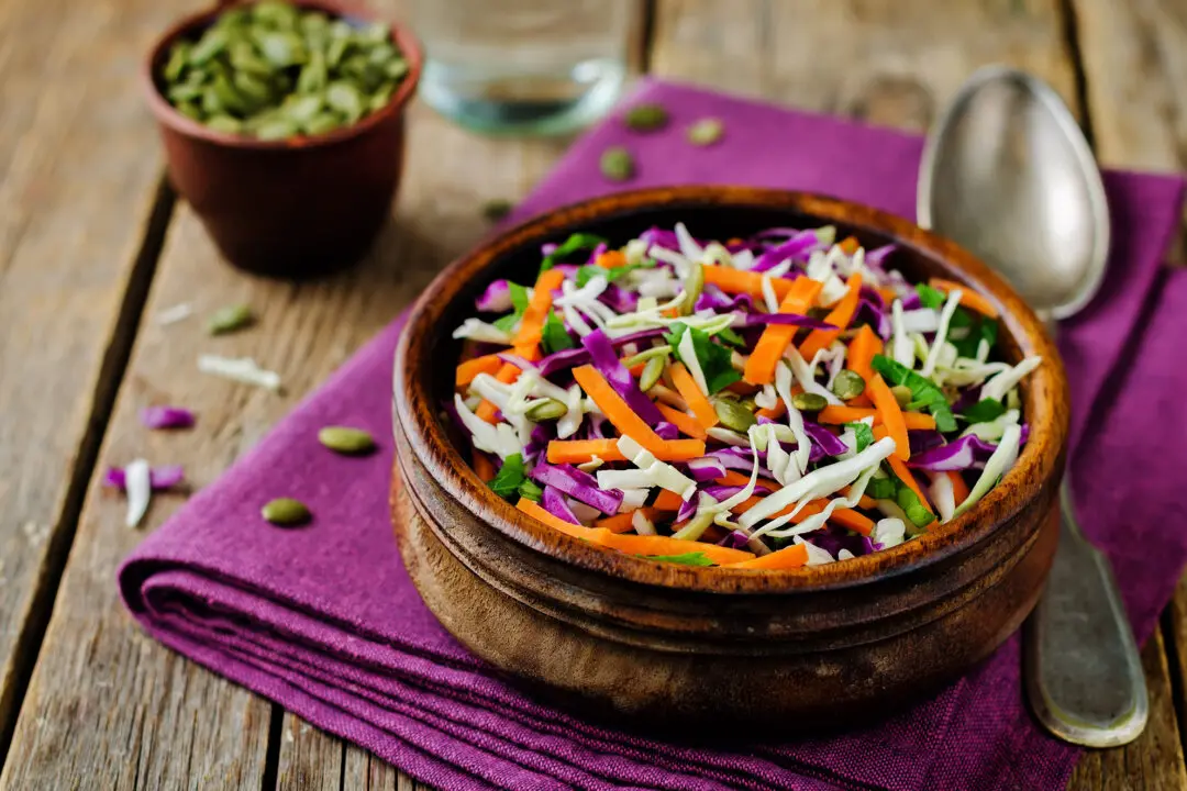 Hormone-Balancing and Detoxing Cabbage Slaw