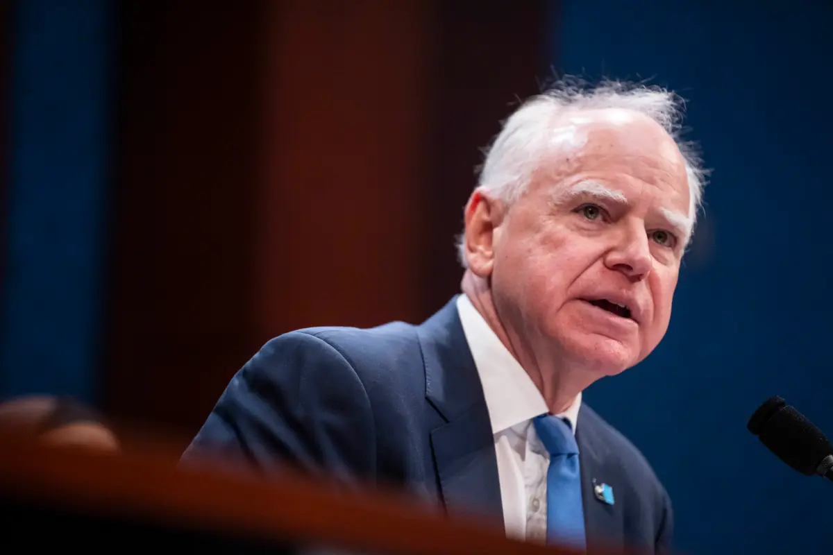 Gov. Walz Declares Peacetime Emergency as Wildfires Burn in Northern Minnesota