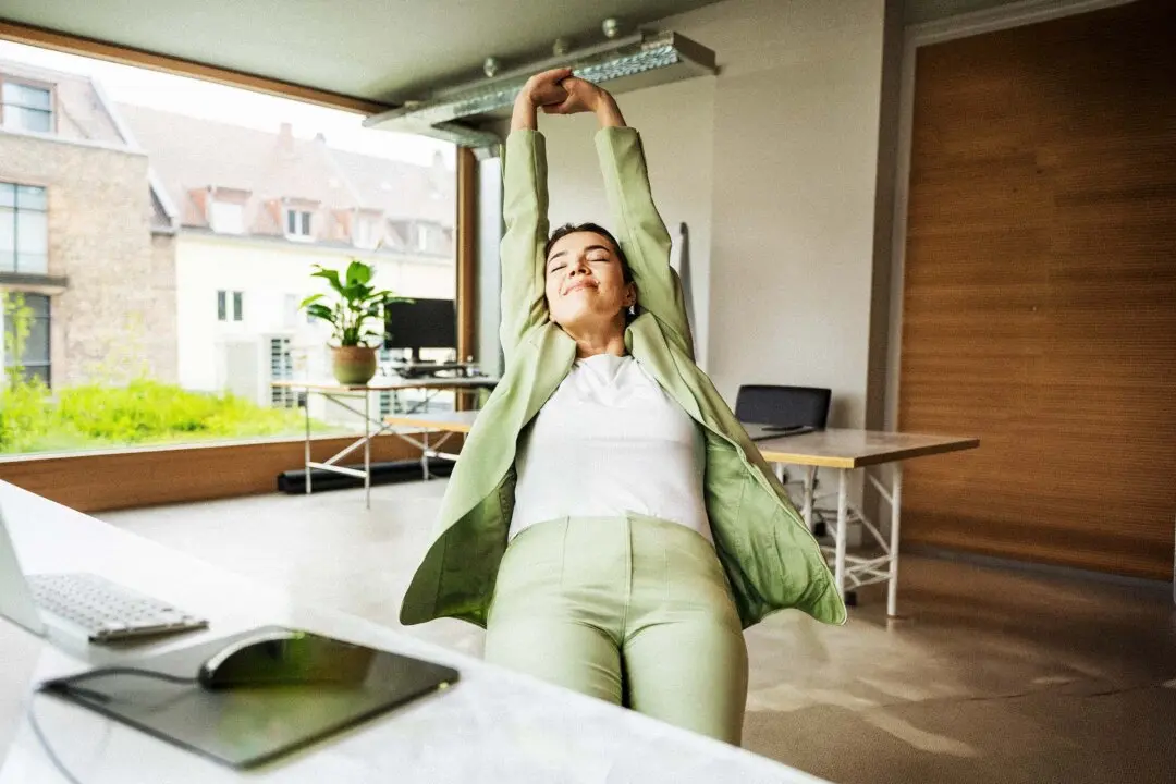 10-Minute Chair Stretch Routine to Restore a Light, Energized Body