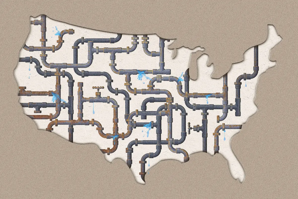 US Cities Face Water Stress Amid Crumbling Infrastructure