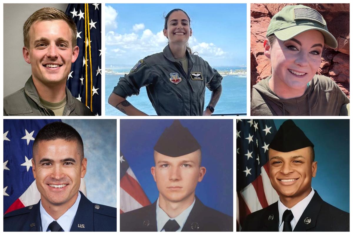 Pentagon Identifies 6 Airmen Killed in Refueling Plane Crash in Iraq