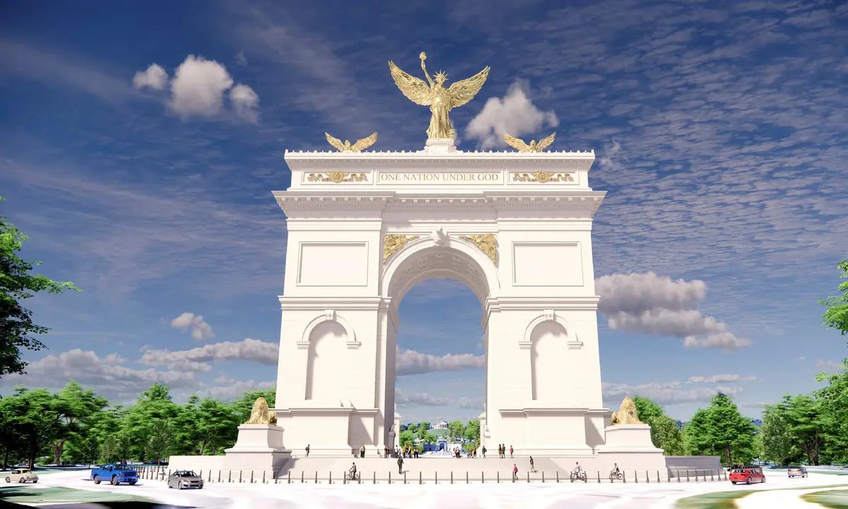 Trump’s Triumphal Arch Approved by Federal Commission