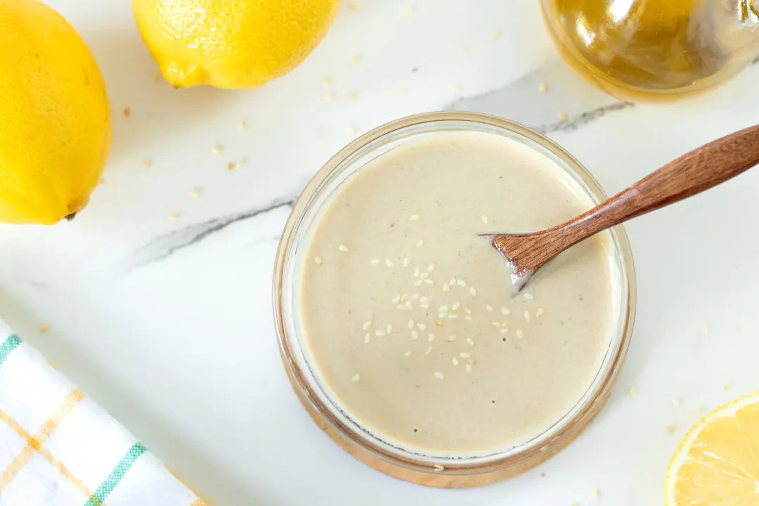 Lemon Tahini Sunshine Dressing Makes Healthy Eating Easier