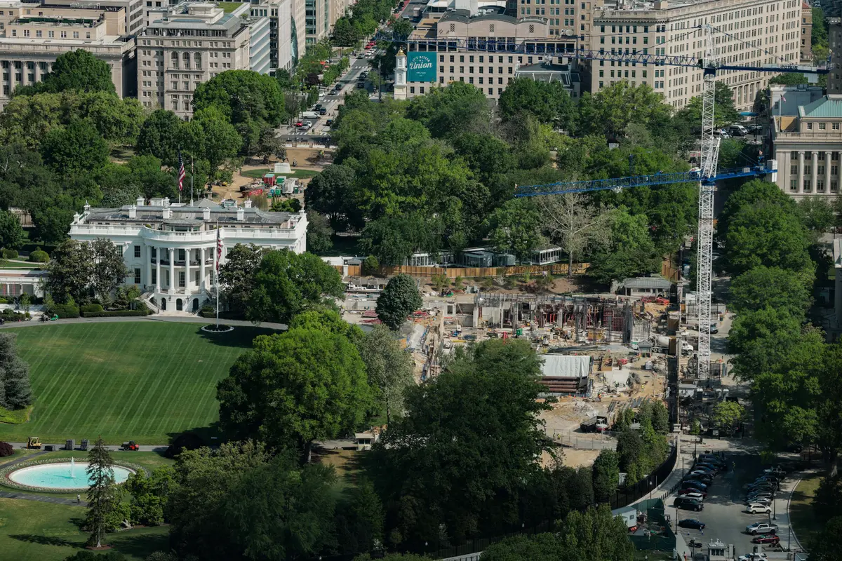 US Appeals Court Blocks Trump White House Ballroom Construction