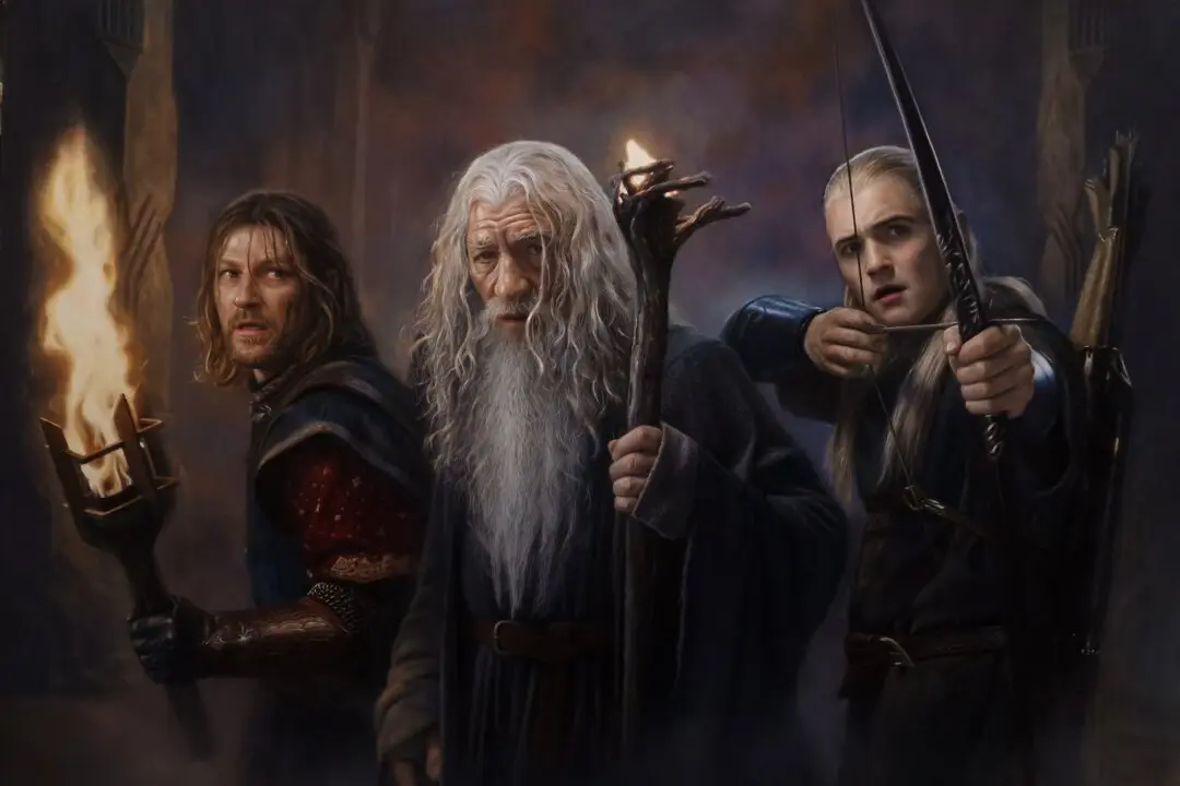 Lord of the Rings Meets the Master of Pastel Painting