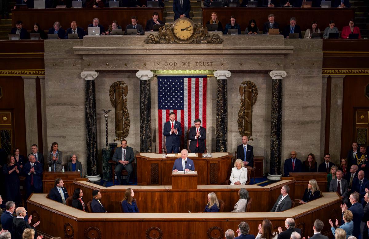 King Charles Highlights History, Partnership Between US and UK in Address to Congress