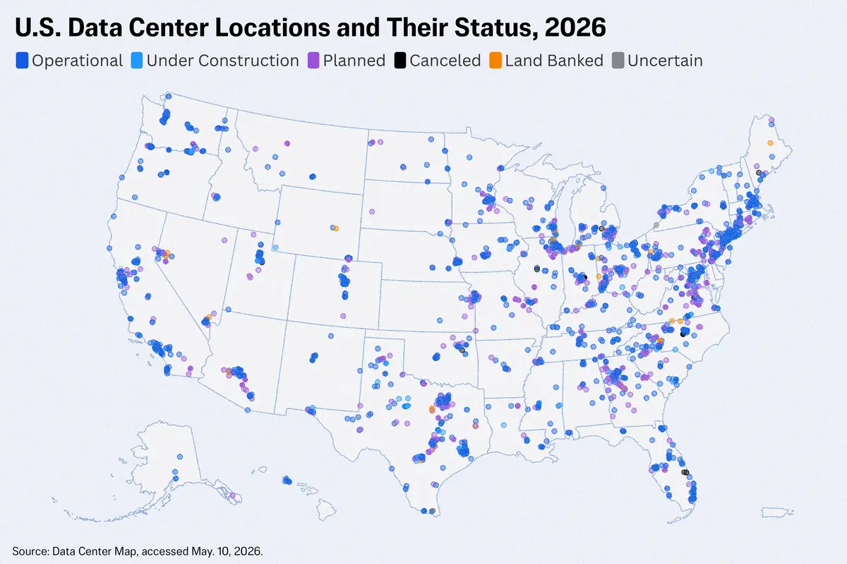 With 4,900 AI Data Centers, There’s Likely One Coming to Your Neighborhood