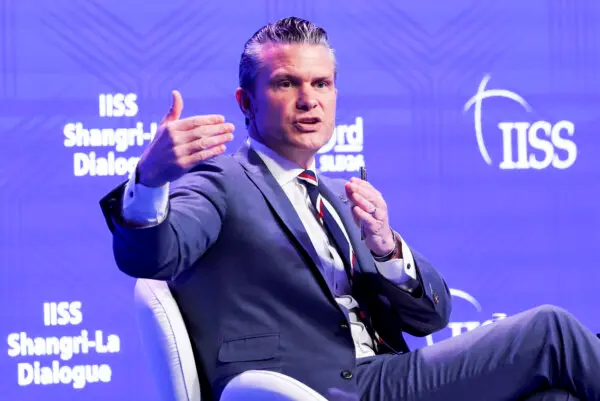 Hegseth Speaks to Reporters Before NATO Defense Ministers Meeting