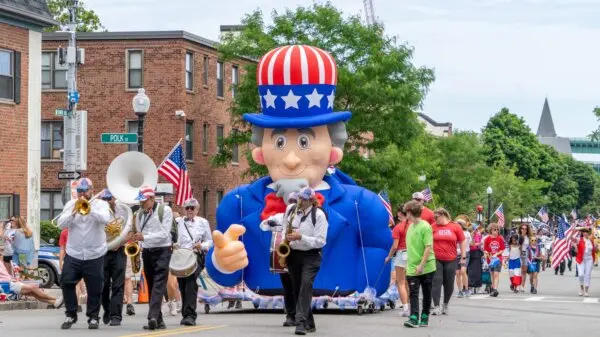 Battle of Bunker Hill, 251st Anniversary Parade in Boston