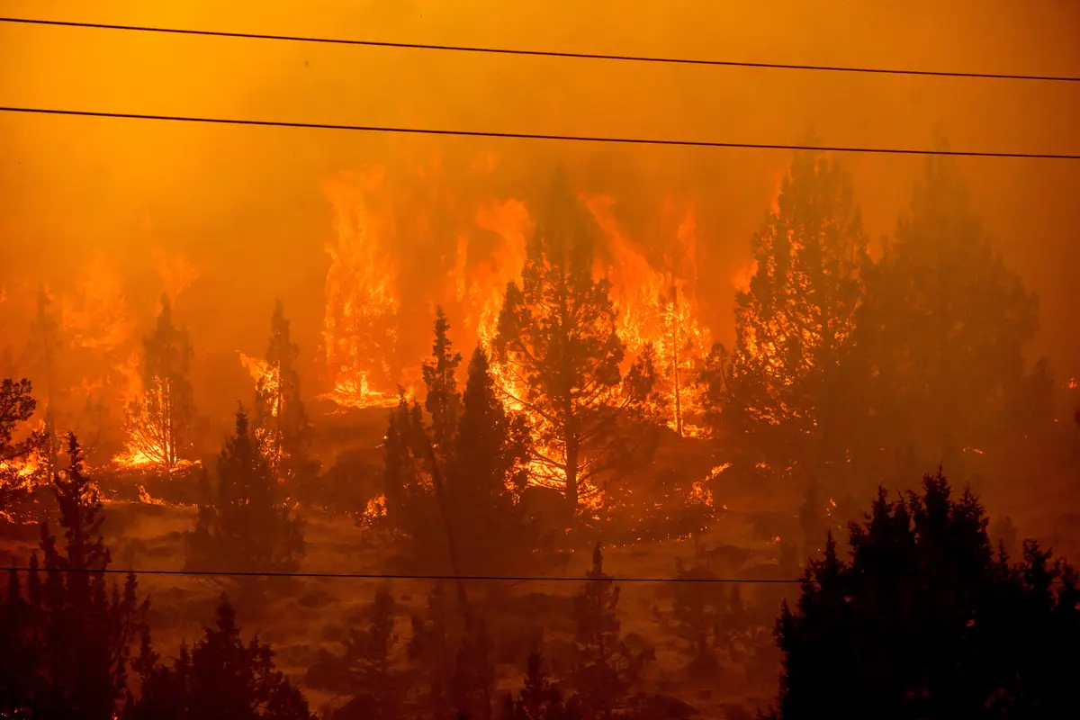 4 Firefighters Die, 90 Large Fires Uncontained in Most Active Fire Year in a Decade