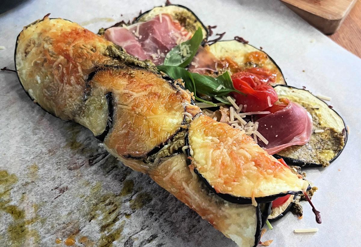 Cheesy Eggplant Flatbreads Taste Like Summer