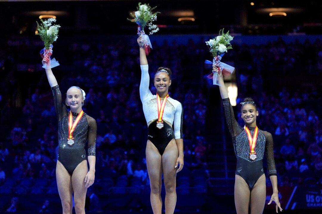 Olympic Gold Medalist Hezly Rivera Rallies to Capture Second Straight US Women’s Gymnastics Title
