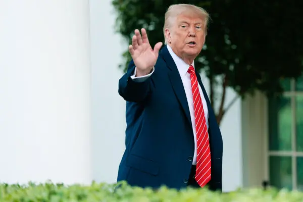 Trump Speaks to Reporters Before Departing White House for Las Vegas