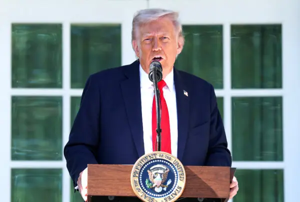 President Trump Participates in a Rose Garden Club Lunch
