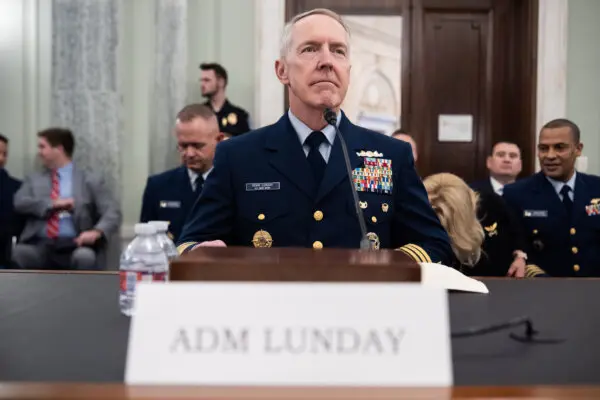 Adm. Kevin E. Lunday Assumes Command of US Coast Guard