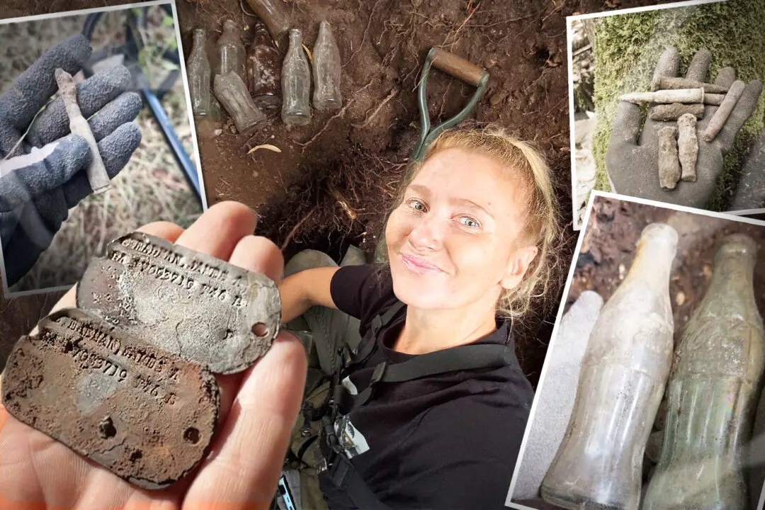 Metal Detectorist Finds Pair of US Army Dog Tags While Digging for WWII Relics in Northern Italy