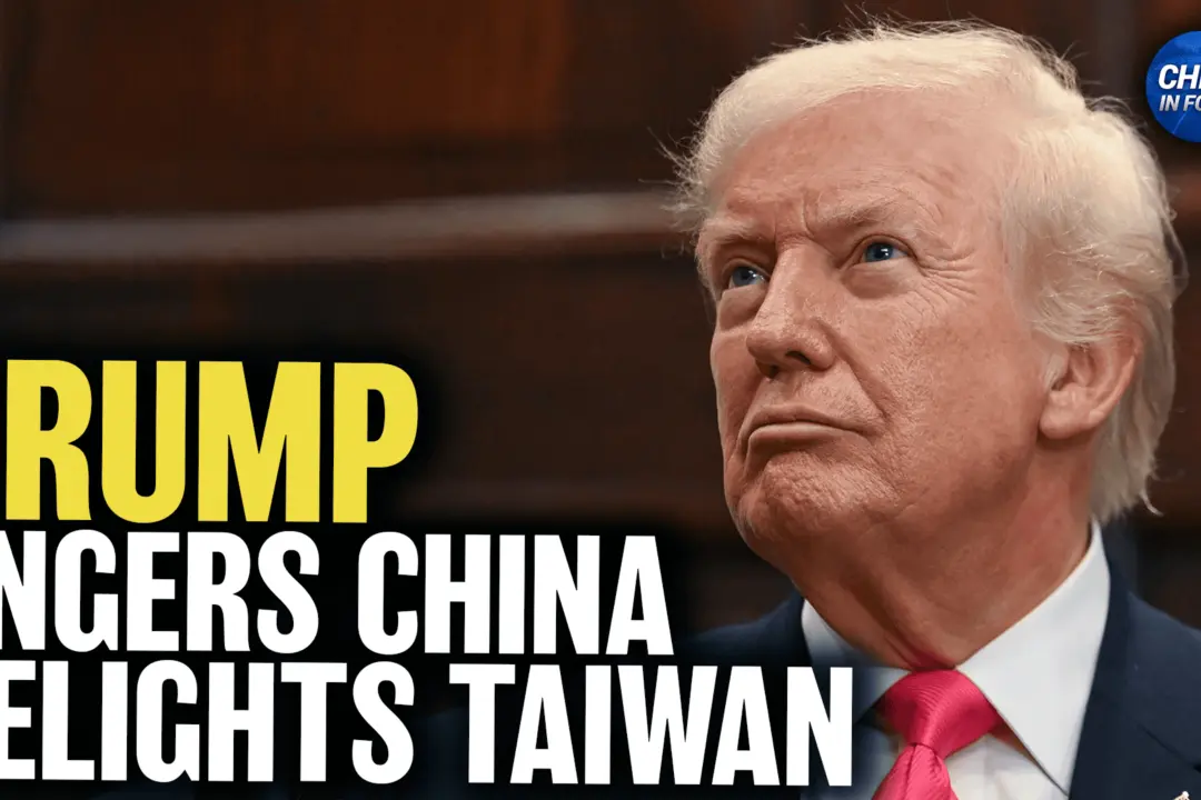 Taiwan Cheers Trump’s New Law, China Protests