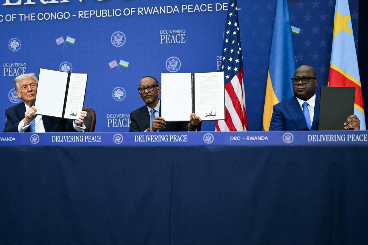 Trump Presides Over Peace Signing Between Congo and Rwanda thumbnail