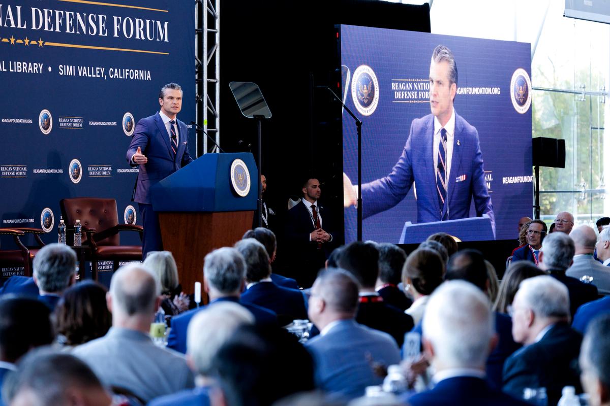 Hegseth Lays Out Trump’s ‘America First’ Military Strategy thumbnail