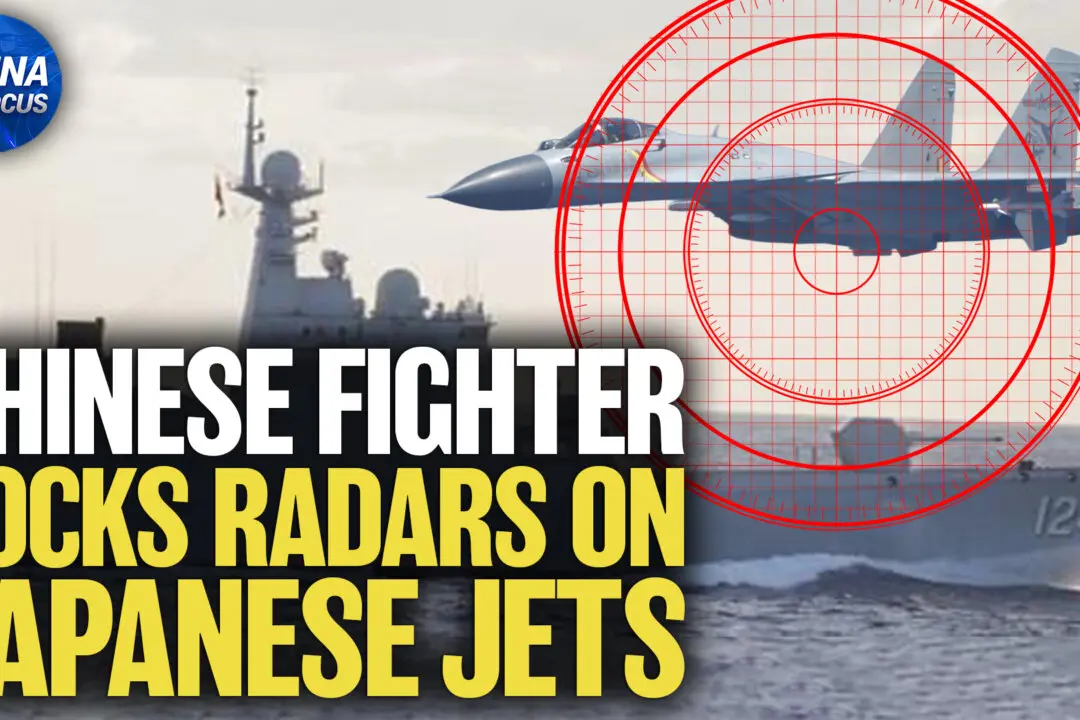 Chinese Jet Locks Radar on Japanese Fighters, Sparking Concern