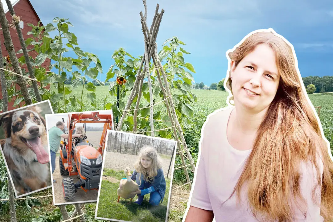 ‘It Gives Back a Hundredfold’: Indiana Mom of 3 ‘Awakens’ to Perks of Homesteading With Husband