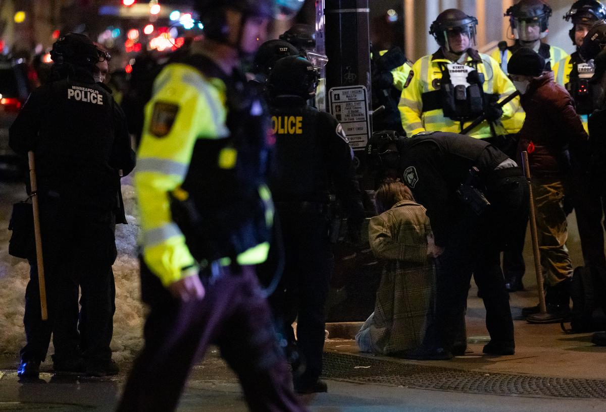 Unlawful Assembly Declared at Minneapolis Protest, Arrests Made thumbnail