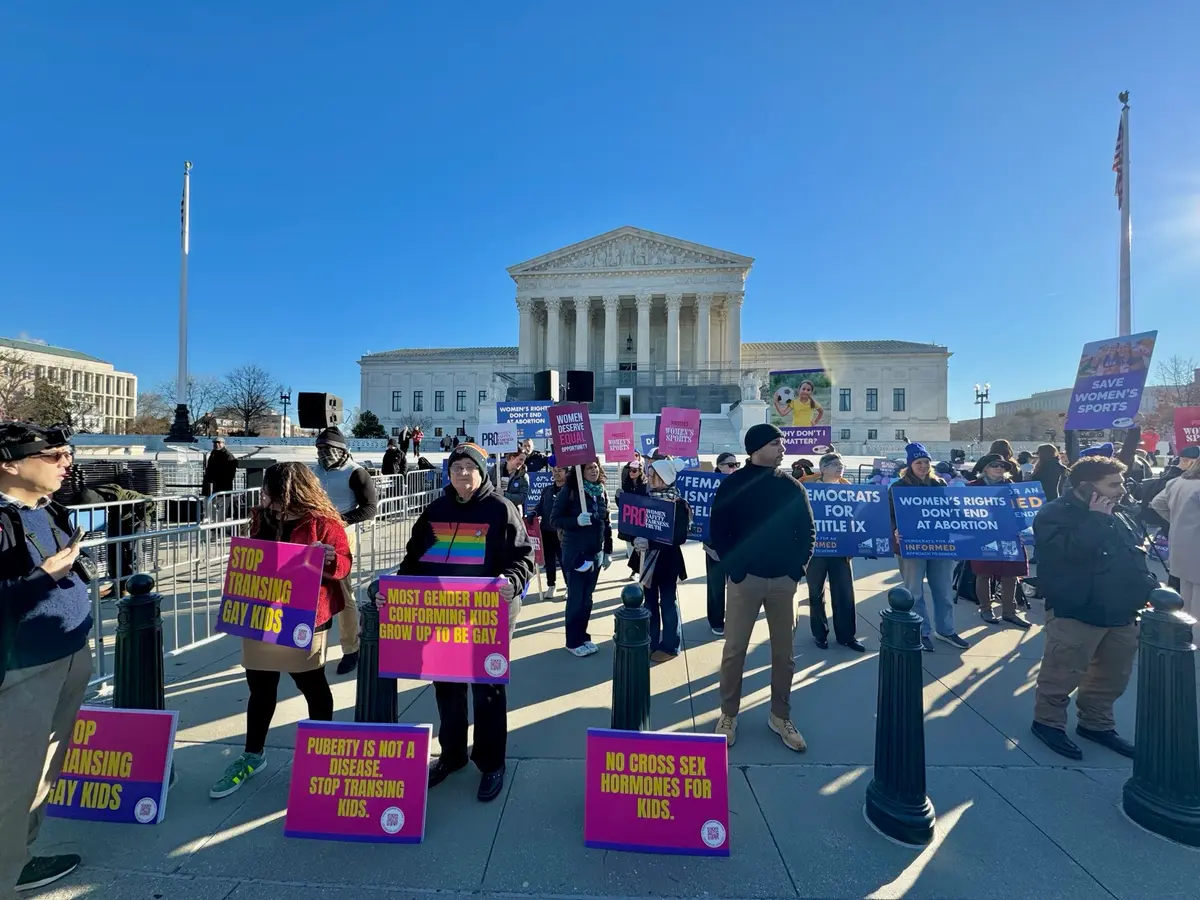 Justices Ask for Definition of Sex During Supreme Court Arguments on Transgender Students in Girls’ Sports thumbnail